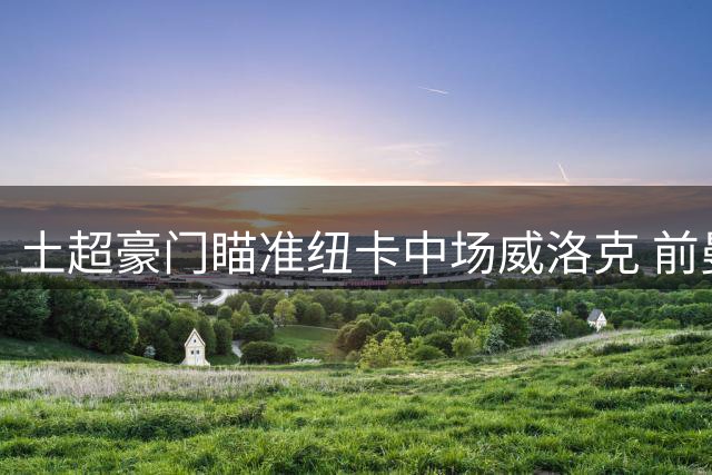 土超豪门瞄准纽卡中场威洛克 前曼联青训中卫引多队争夺